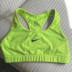 Nike Women's Bright Lime Sports Bra